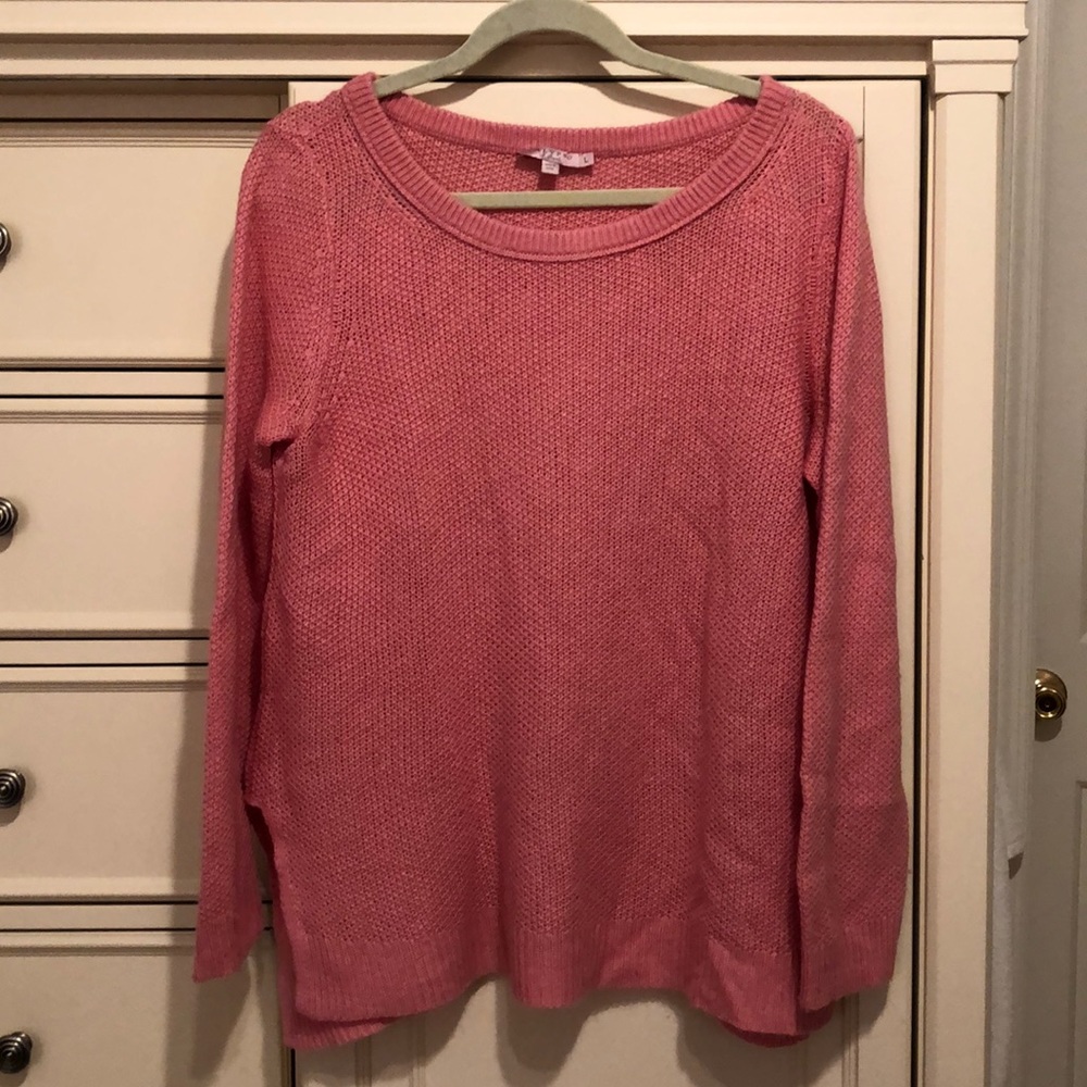 Calypso St Barth Sweater in size L color Pink